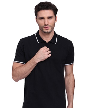 T-shirt with Tipping - Back